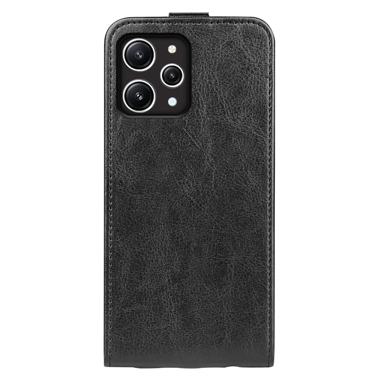 For Xiaomi Redmi 12 R64 Texture Vertical Flip Leather Phone Case