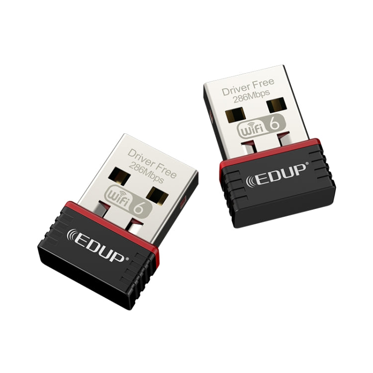 EDUP EP-AX300 300Mbps WiFi6 USB Free Drive Network Adapter