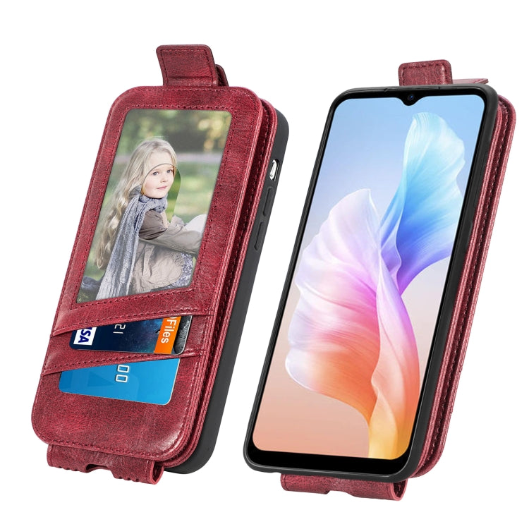 For DOOGEE X98 Pro / X98 Zipper Wallet Vertical Flip Leather Phone Case