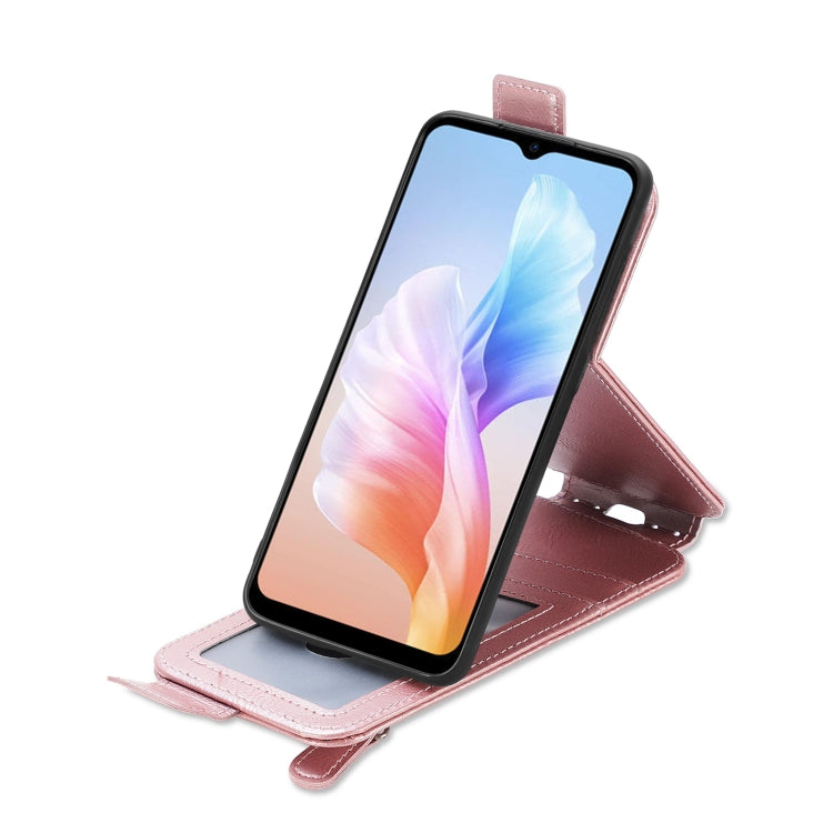 For DOOGEE X98 Pro / X98 Zipper Wallet Vertical Flip Leather Phone Case