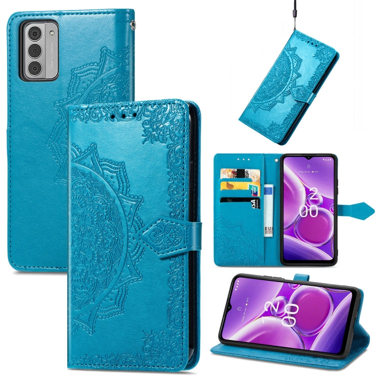 For Nokia G42 Mandala Flower Embossed Leather Phone Case