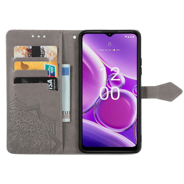 For Nokia G42 Mandala Flower Embossed Leather Phone Case