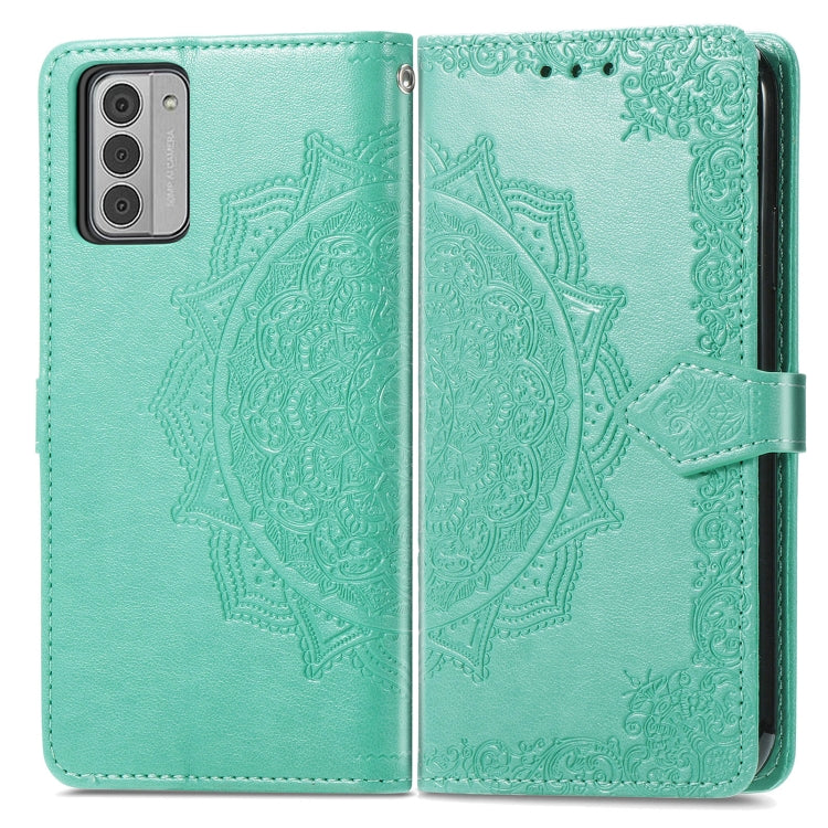 For Nokia G42 Mandala Flower Embossed Leather Phone Case