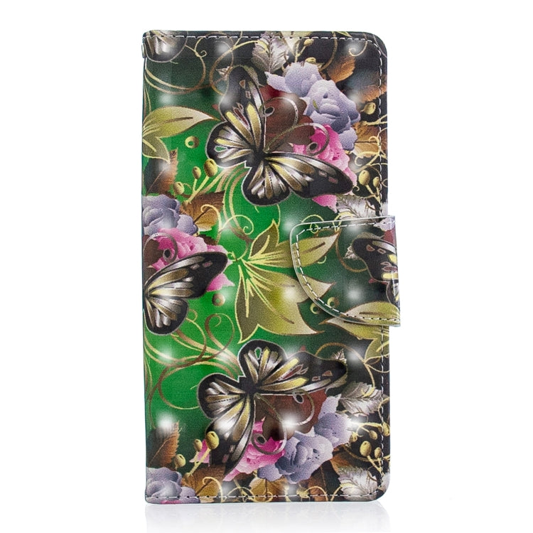 3D Colored Drawing Pattern Horizontal Flip Leather Case for Nokia 3.1, with Holder & Card Slots & Wallet