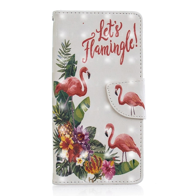 3D Colored Drawing Pattern Horizontal Flip Leather Case for Nokia 3.1, with Holder & Card Slots & Wallet