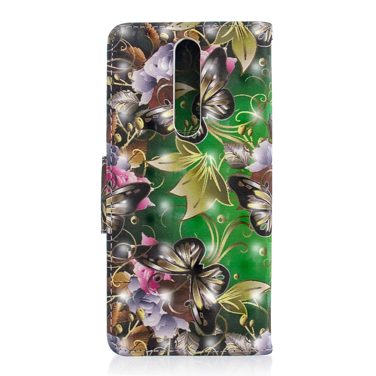 3D Colored Drawing Pattern Horizontal Flip Leather Case for Nokia 5.1, with Holder & Card Slots & Wallet