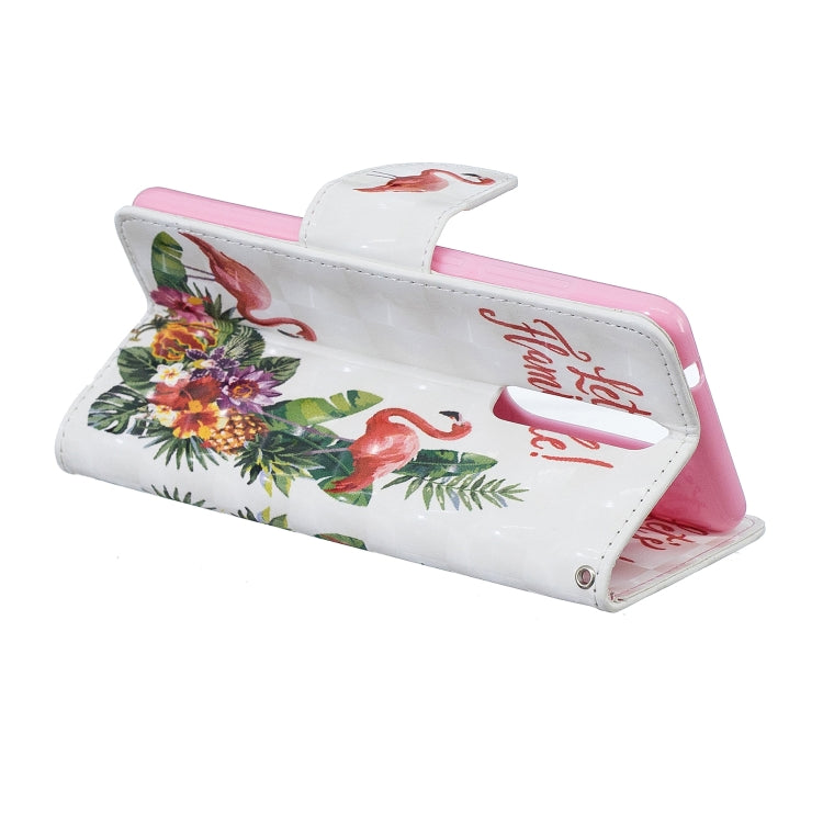 3D Colored Drawing Pattern Horizontal Flip Leather Case for Nokia 5.1, with Holder & Card Slots & Wallet