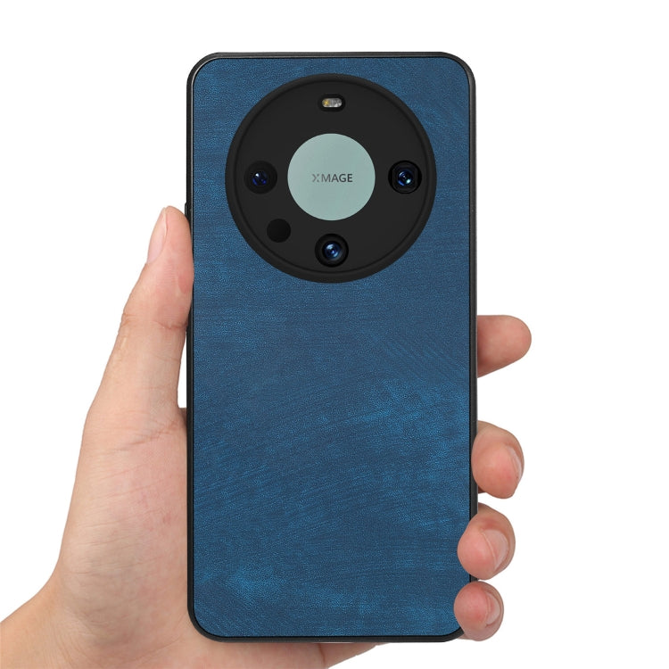 For Huawei Mate 60 Pro Vintage Leather PC Back Phone Case