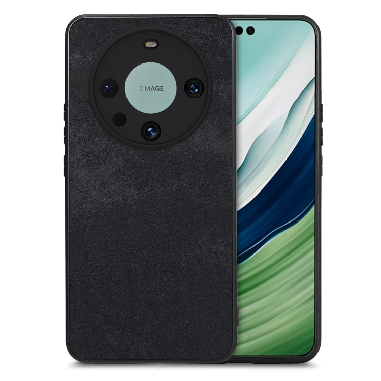 For Huawei Mate 60 Pro Vintage Leather PC Back Phone Case