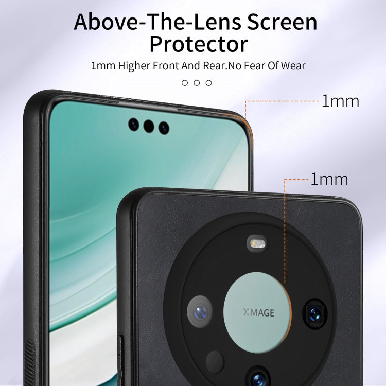 For Huawei Mate 60 Pro Retro Skin-feel Ring Multi-card Wallet Phone Case