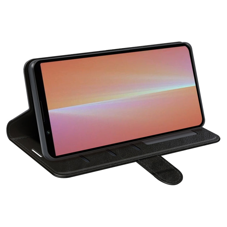 For Sony Xperia 5 V R64 Texture Horizontal Flip Leather Phone Case