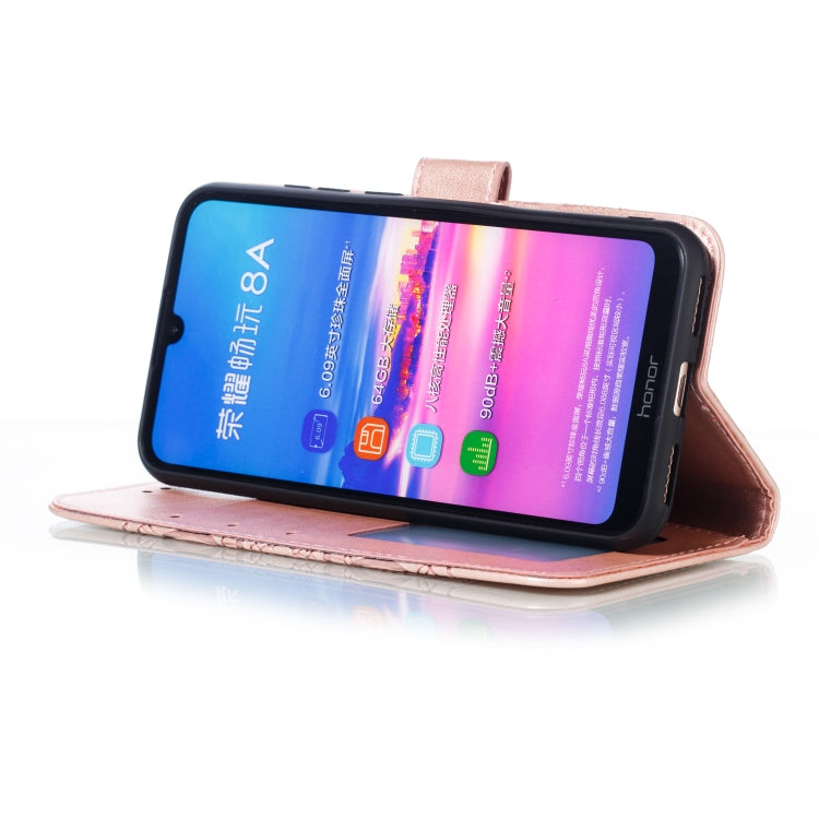 Mandala Embossing Pattern Horizontal Flip Leather Case for Huawei Y6 (2019) & Y6 Pro (2019) & Enjoy 9E, with Holder & Card Slots & Wallet & Photo Frame & Lanyard