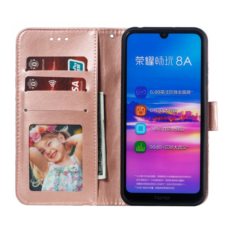 Mandala Embossing Pattern Horizontal Flip Leather Case for Huawei Y6 (2019) & Y6 Pro (2019) & Enjoy 9E, with Holder & Card Slots & Wallet & Photo Frame & Lanyard