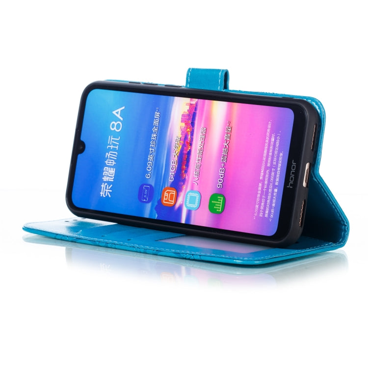 Mandala Embossing Pattern Horizontal Flip Leather Case for Huawei Y6 (2019) & Y6 Pro (2019) & Enjoy 9E, with Holder & Card Slots & Wallet & Photo Frame & Lanyard