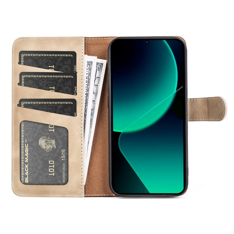 For Xiaomi 13T Stitching Horizontal Flip Leather Phone Case