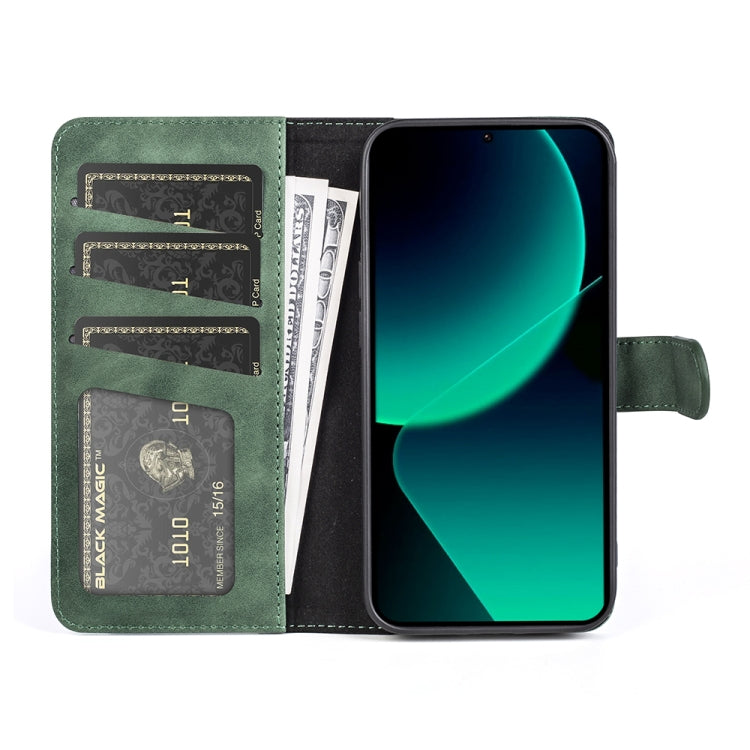 For Xiaomi 13T Stitching Horizontal Flip Leather Phone Case