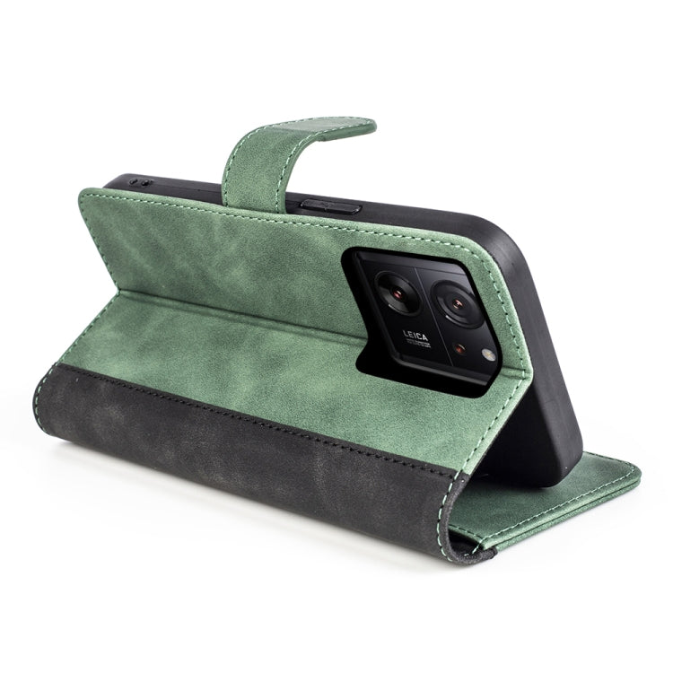 For Xiaomi 13T Stitching Horizontal Flip Leather Phone Case