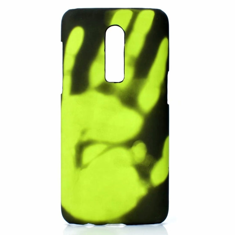 Paste Skin + PC Thermal Sensor Discoloration Case for OnePlus 6