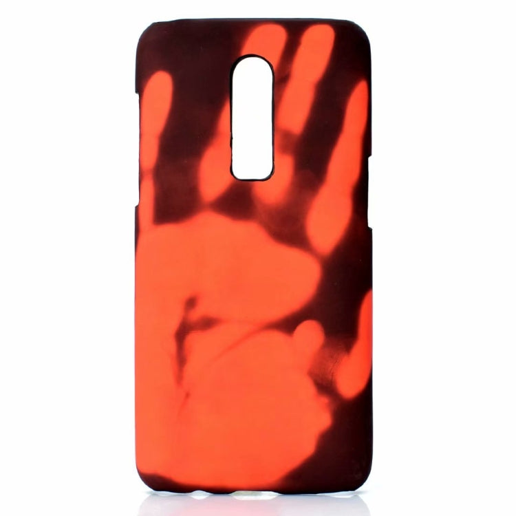 Paste Skin + PC Thermal Sensor Discoloration Case for OnePlus 6