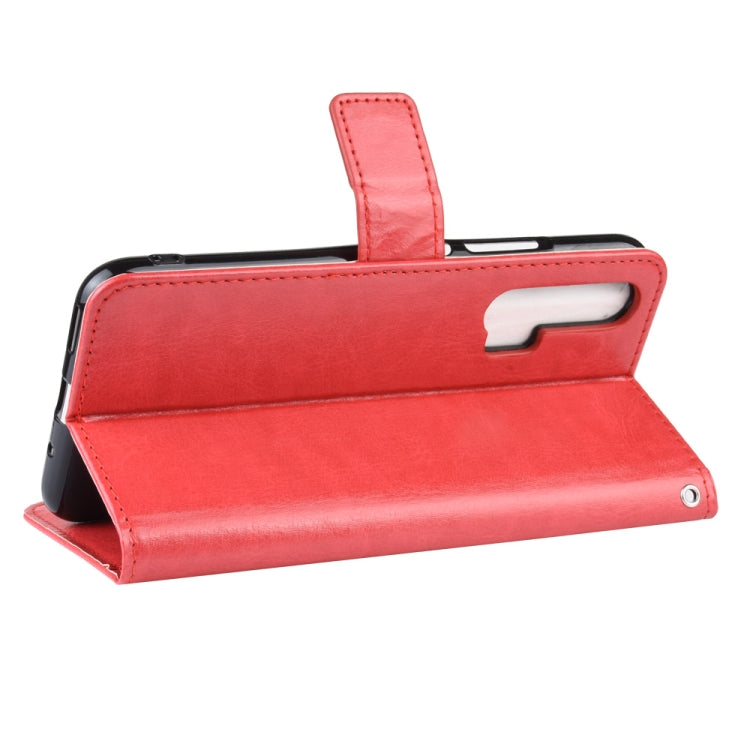 Retro Crazy Horse Texture Horizontal Flip Leather Case for HUAWEI Honor 20pro , with Holder & Card Slots & Photo Frame