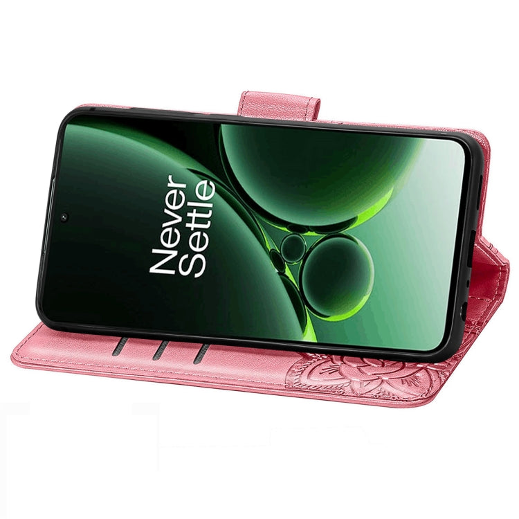 For OnePlus Nord 3 Butterfly Love Flower Embossed Leather Phone Case