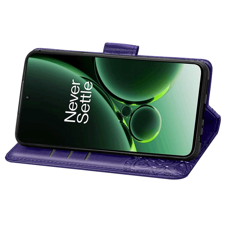 For OnePlus Nord 3 Butterfly Love Flower Embossed Leather Phone Case