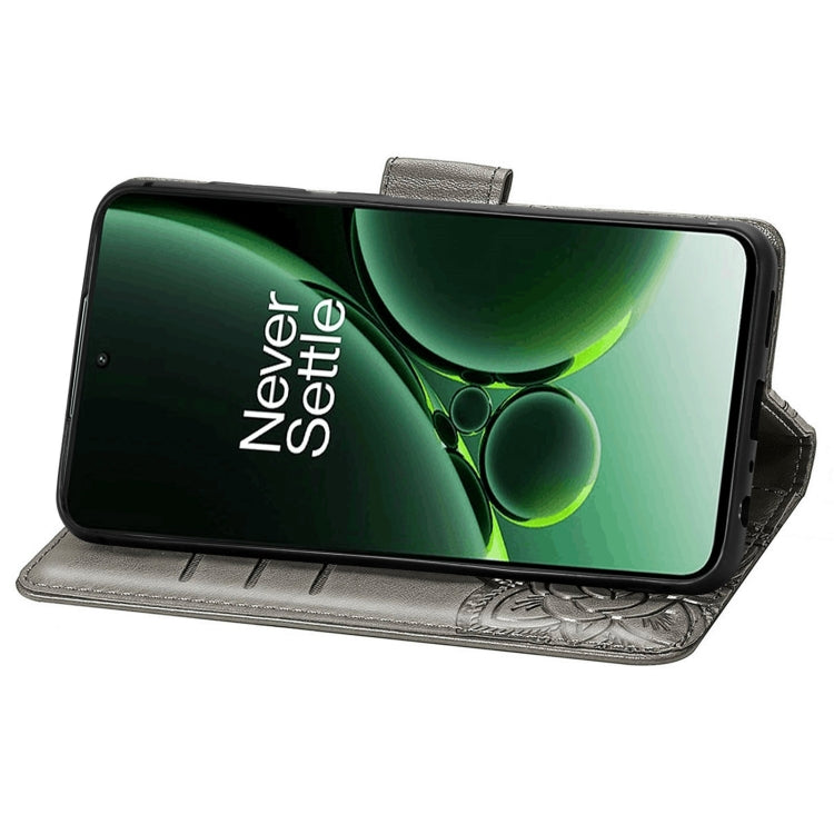 For OnePlus Nord 3 Butterfly Love Flower Embossed Leather Phone Case