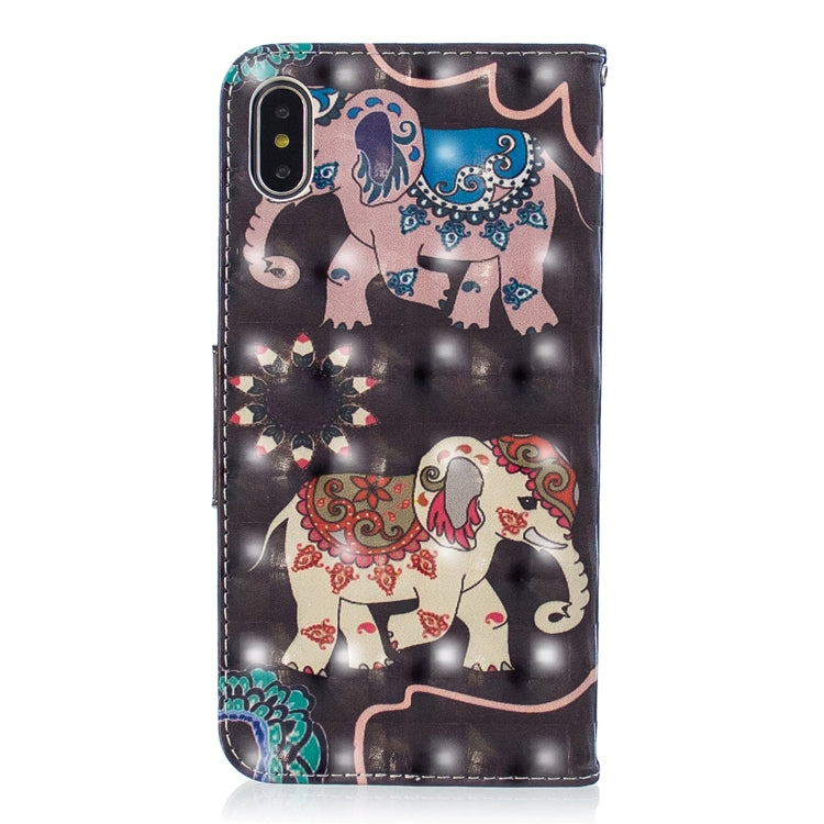 3D Colored Drawing Pattern Horizontal Flip Leather Case for Xiaomi Poco F1, with Holder & Card Slots & Wallet