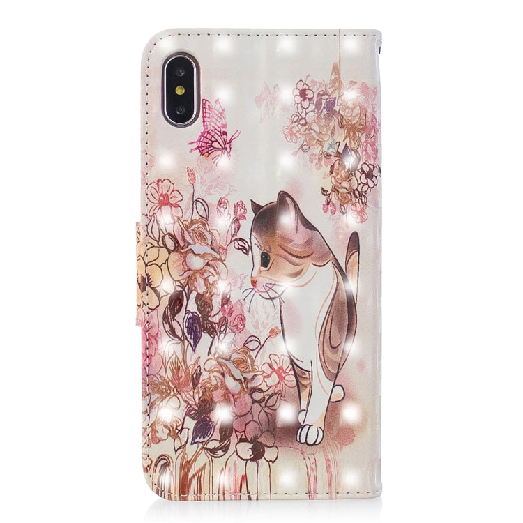 3D Colored Drawing Pattern Horizontal Flip Leather Case for Xiaomi Poco F1, with Holder & Card Slots & Wallet