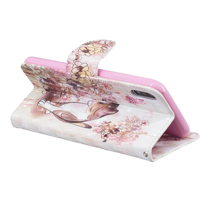 3D Colored Drawing Pattern Horizontal Flip Leather Case for Xiaomi Poco F1, with Holder & Card Slots & Wallet