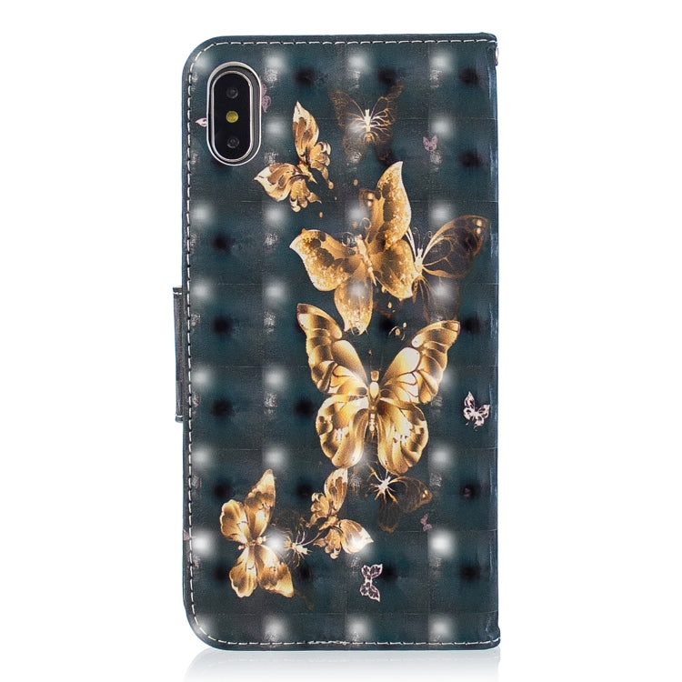 3D Colored Drawing Pattern Horizontal Flip Leather Case for Xiaomi Poco F1, with Holder & Card Slots & Wallet