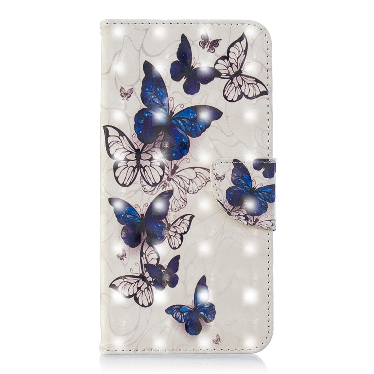 3D Colored Drawing Pattern Horizontal Flip Leather Case for Xiaomi Poco F1, with Holder & Card Slots & Wallet