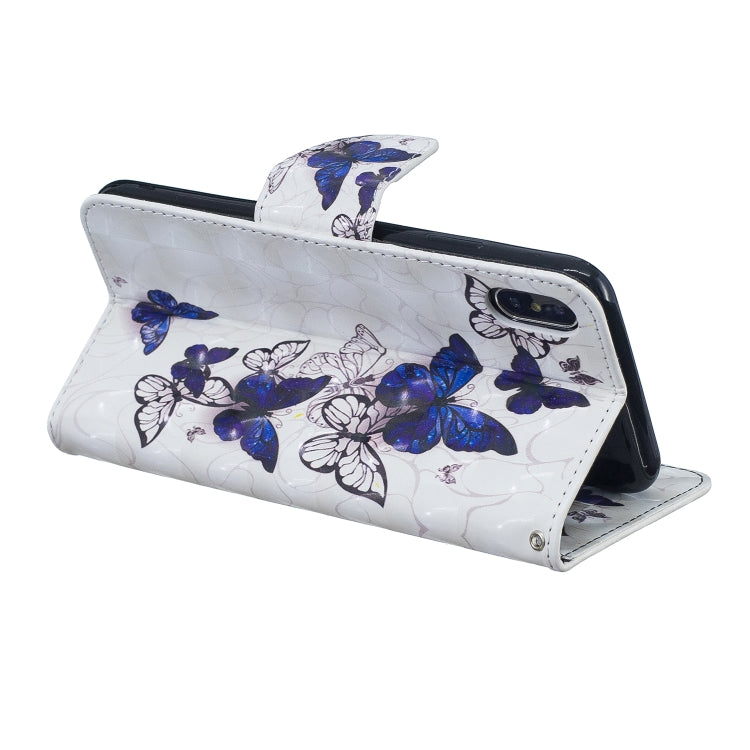 3D Colored Drawing Pattern Horizontal Flip Leather Case for Xiaomi Poco F1, with Holder & Card Slots & Wallet