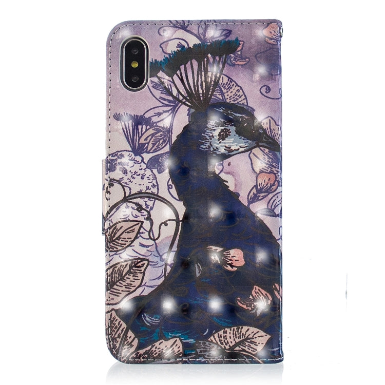 3D Colored Drawing Pattern Horizontal Flip Leather Case for Xiaomi Poco F1, with Holder & Card Slots & Wallet