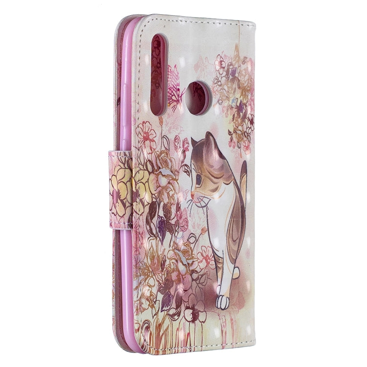 3D Colored Drawing Pattern Horizontal Flip Leather Case for Huawei Honor 10i / P Smart Plus, with Holder & Card Slots & Wallet