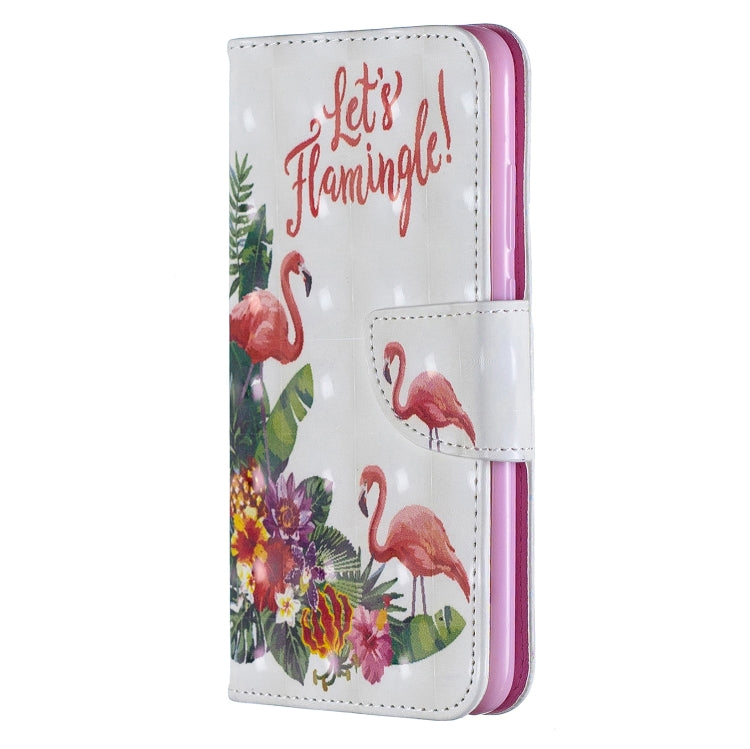 3D Colored Drawing Pattern Horizontal Flip Leather Case for Huawei Honor 10i / P Smart Plus, with Holder & Card Slots & Wallet