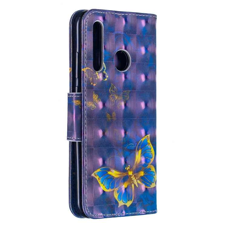 3D Colored Drawing Pattern Horizontal Flip Leather Case for Huawei Honor 10i / P Smart Plus, with Holder & Card Slots & Wallet