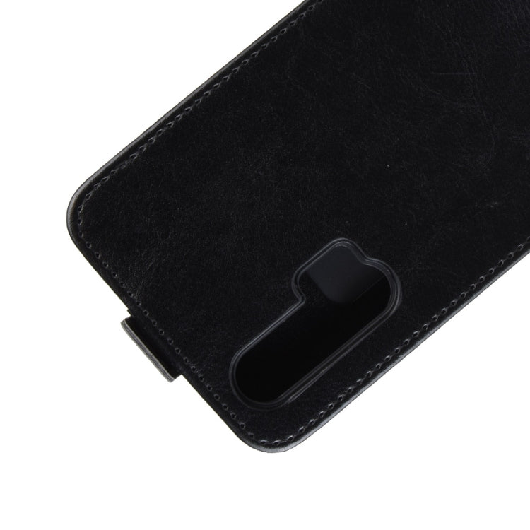 Crazy Horse Vertical Flip Leather Protective Case for Huawei Honor 20 Pro