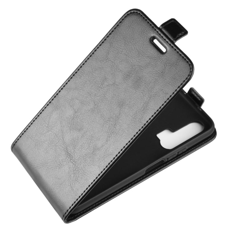 Crazy Horse Vertical Flip Leather Protective Case for Huawei Honor 20 Pro