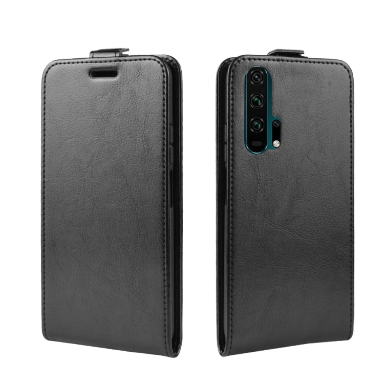 Crazy Horse Vertical Flip Leather Protective Case for Huawei Honor 20 Pro