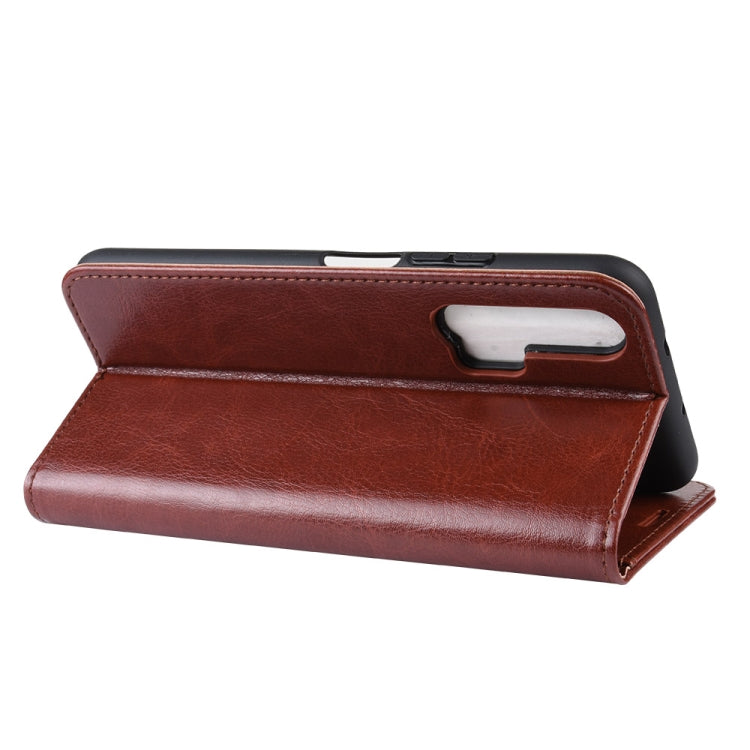 R64 Texture Single Fold Horizontal Flip Leather Case for Huawei Honor 20 Pro, with Holder & Card Slots & Wallet