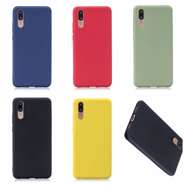 Frosted Solid Color TPU Protective Case for Huawei P20