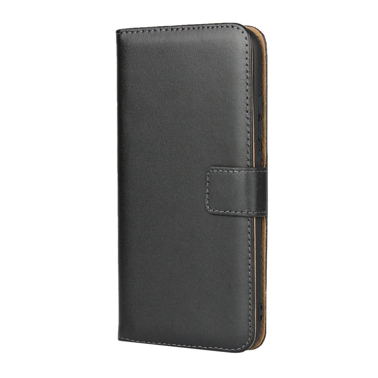 Leather Horizontal Flip Holster for Xiaomi Redmi 7 , with Magnetic Clasp and Bracket and Card Slot and Wallet(Black)