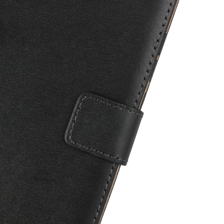Leather Horizontal Flip Holster for Xiaomi Redmi 7 , with Magnetic Clasp and Bracket and Card Slot and Wallet(Black)