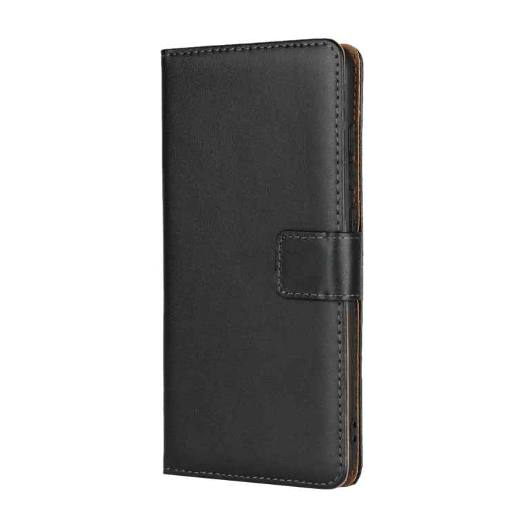 Leather Horizontal Flip Holster for Xiaomi 8 with Magnetic Clasp and Bracket and Card Slot and Wallet(Black)