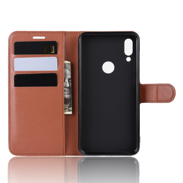 Litchi Texture Horizontal Flip Leather Case for Doogee N10, with Wallet & Holder & Card Slots
