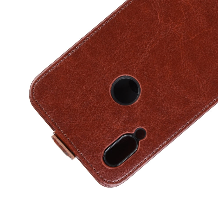 Crazy Horse Vertical Flip Leather Protective Case for Doogee N10