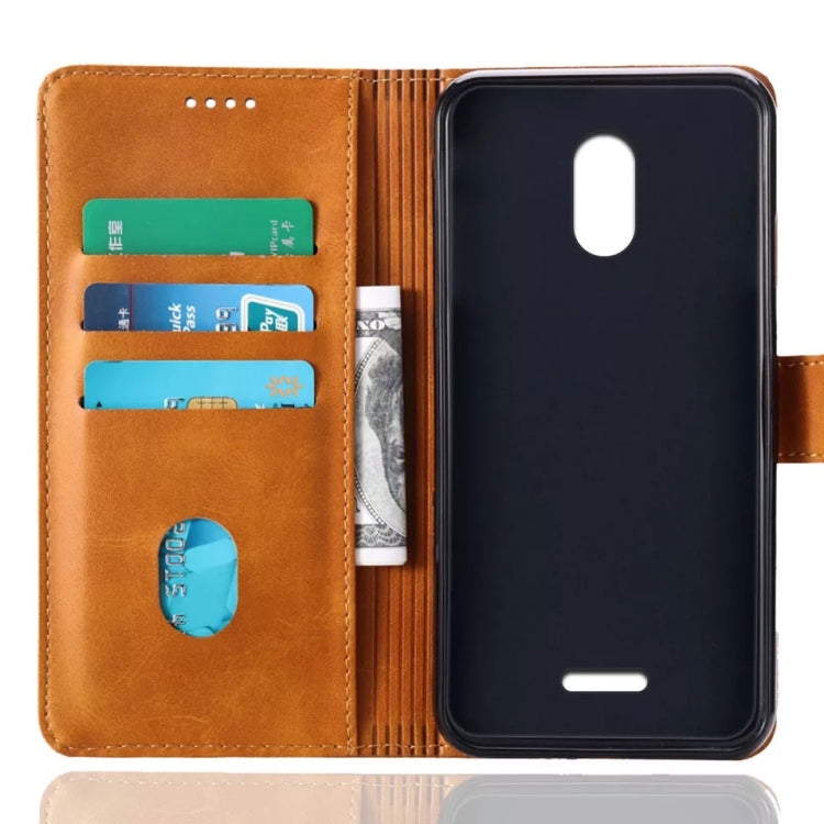 Calf Texture Horizontal Flip Leather Case for Wiko Sunny3 Plus, with Holder & Card Slots & Wallet