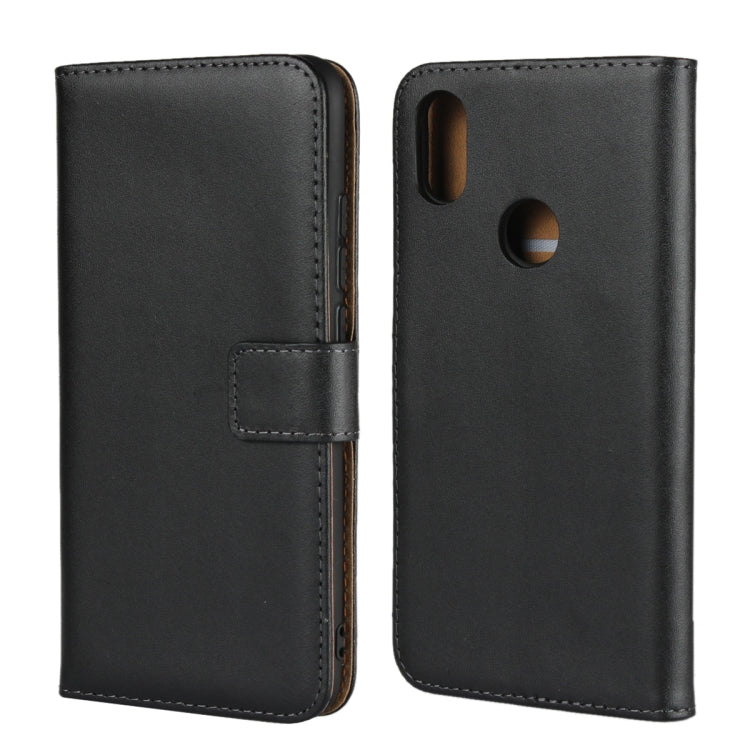 Leather Horizontal Flip Holster for Xiaomi Redmi S2 with Magnetic Clasp and Bracket and Card Slot and Wallet(Black)