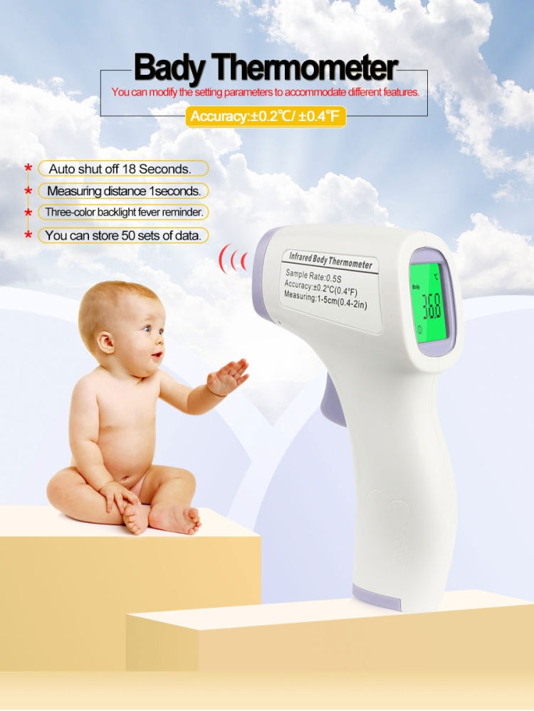 HTD-8813 Durable / Professional Handheld Thermograph Home life, for Baby Adult, Auto power off